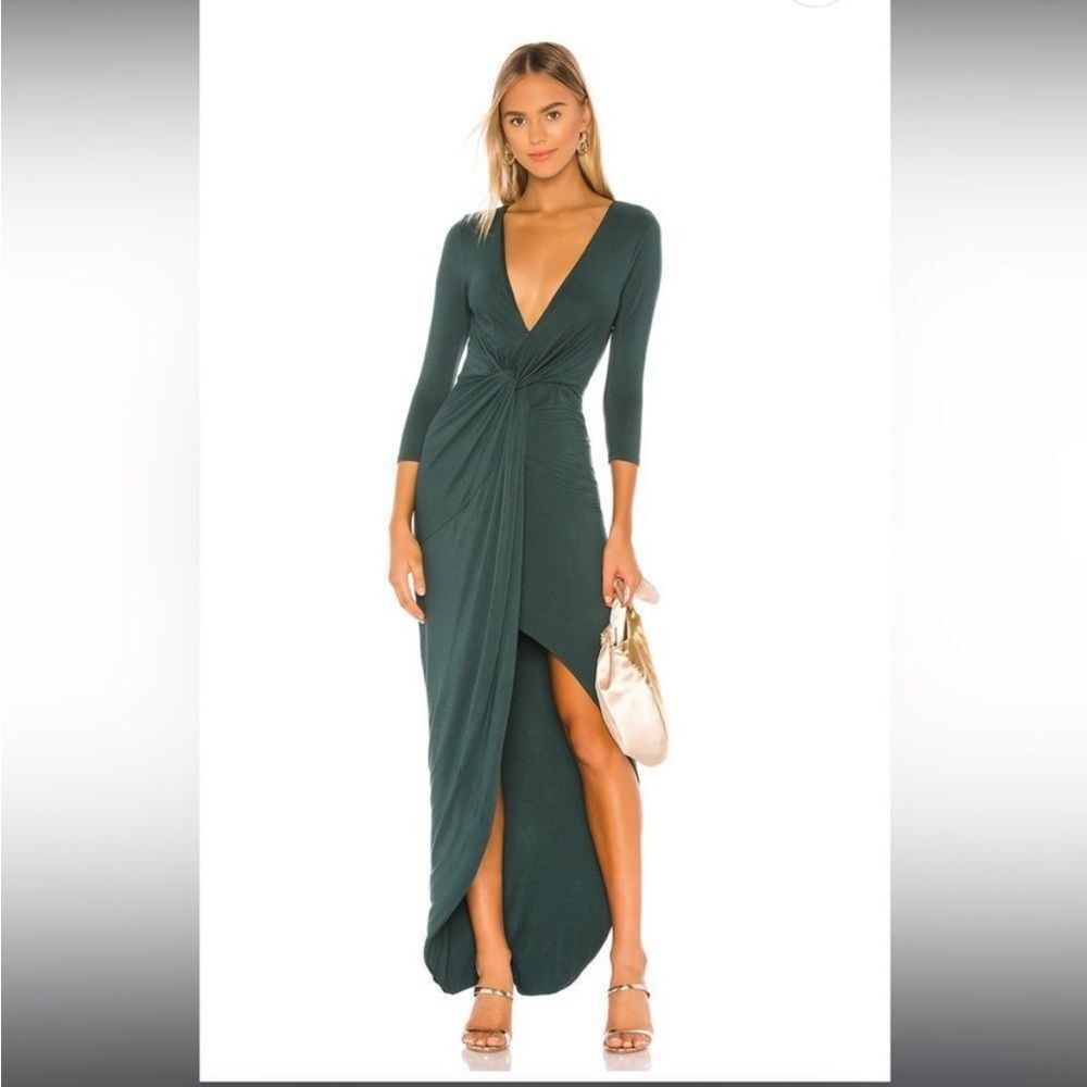 NWT Lovers and Friends Sundance MaxiDress in Everglade Green SZ M